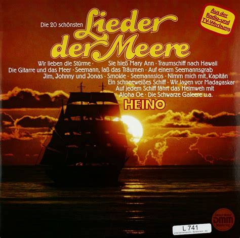 Heino Die 20 Schönsten Lieder Der Meere Bertelsmann Vinyl Collection