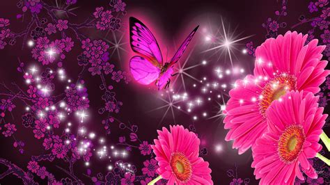 Purple Butterfly Background ·① Wallpapertag
