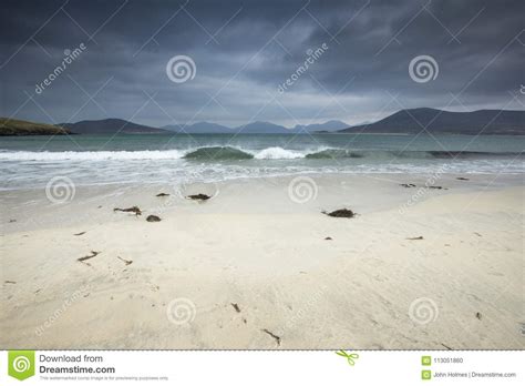 Seilebost Beach On The Isle Of Harris In Scotland Stock Photo Image