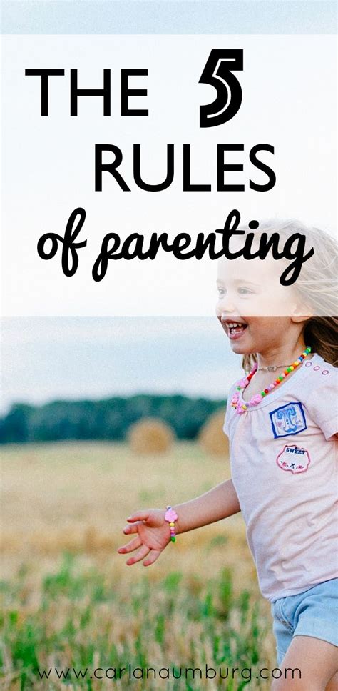 Podcast: The Five Rules of Parenting | Parenting, Parent ...