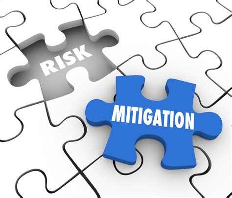 Risk Mitigation Puzzle PIeces Reduce Danger Security Problem SunXLium