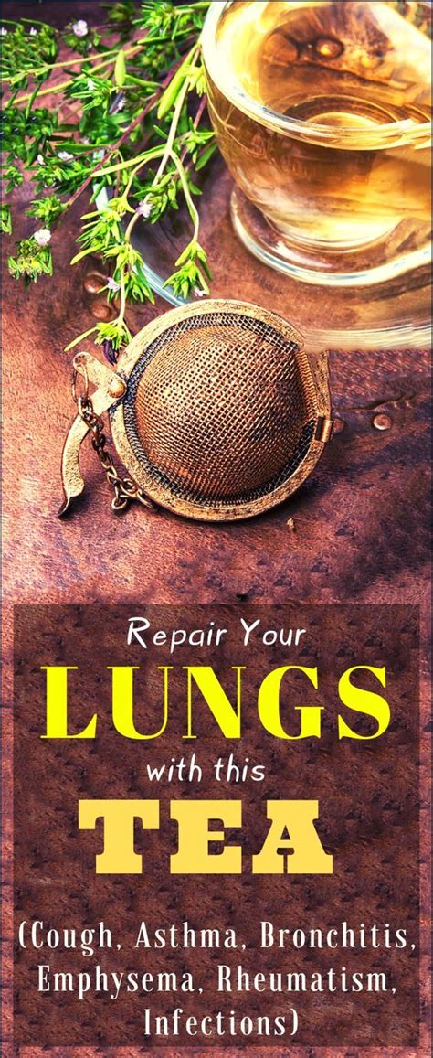 Heal Your Lungs with THIS Tea: Cough, Asthma, Bronchitis, Emphysema