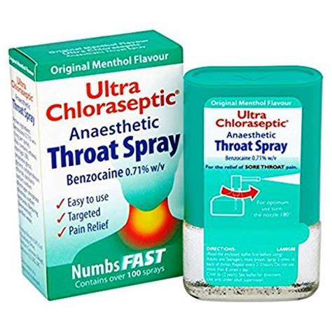 Buy Ultra Chloraseptic Throat Spray Original 15ml