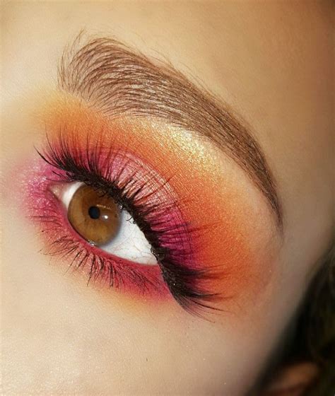 Orange And Pink Eye Eye Makeup Pink Halo Spring Eye Makeup