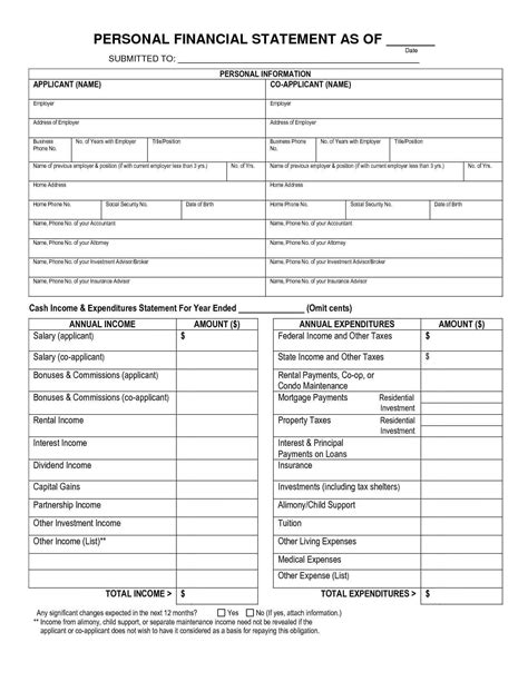 Assets and Liabilities Worksheet | Worksheet for Education Personal