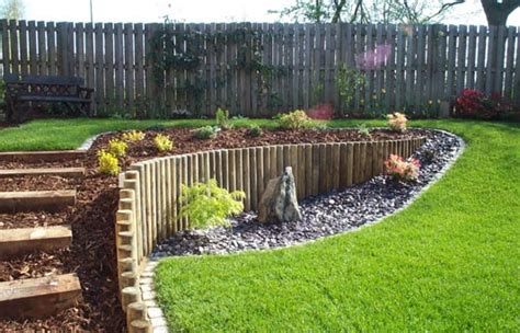 Sloping garden design inspiration - GardenLife Log Cabins