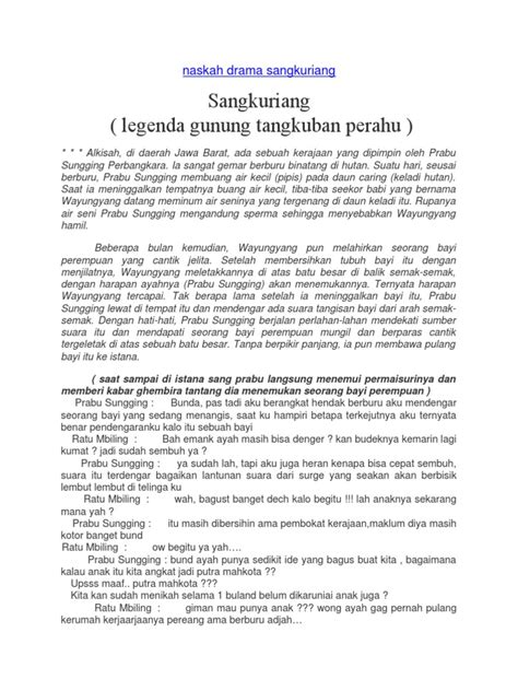49+ Contoh Naskah Drama Bahasa Jawa 5 Orang Singkat