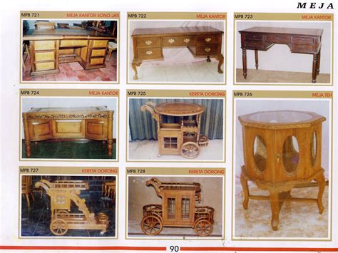 Katalog Mebel Meja Furniture Mebel Jati Khas Jepara