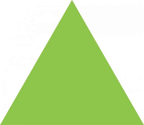 Green triangles clipart - Clipground png image