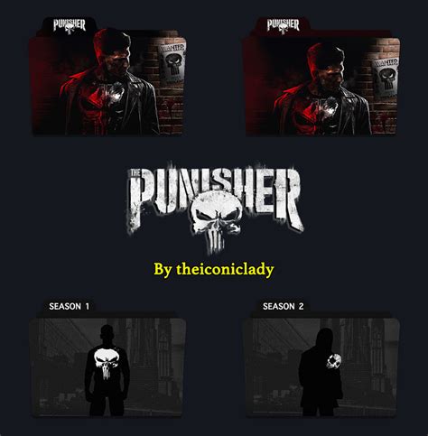 The Punisher Folder Icons By Theiconiclady On Deviantart