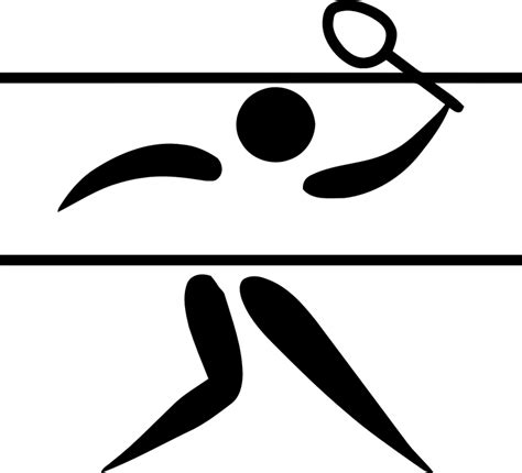 China's fu haifeng had a there are five events in olympic badminton: Badminton Sports Logo · Free vector graphic on Pixabay