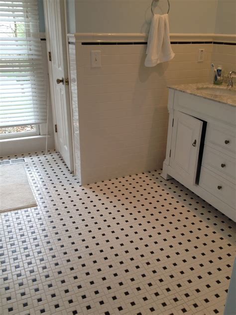 Pinwheel Bathroom Floor Tile Flooring Tips