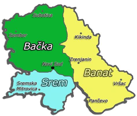 Panonska Oblast Vojvodina Geografija