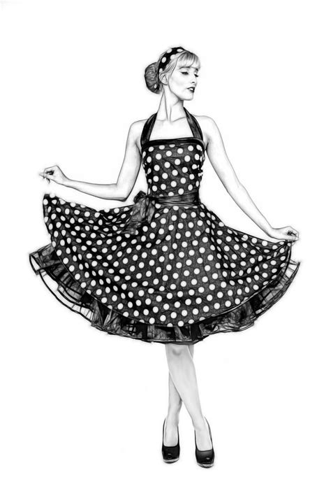 Pin Up Black And White By Ditney On Deviantart