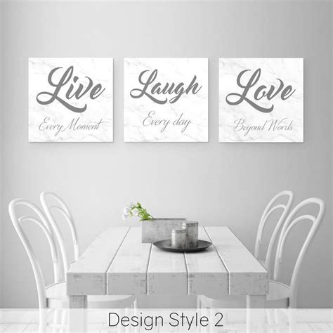 Live Laugh Love Sign Home Decor Wall Art Love Quote Sign Etsy México