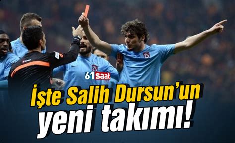 Te Salih Dursun Un Yeni Tak M Trabzon Haber Sayfasi