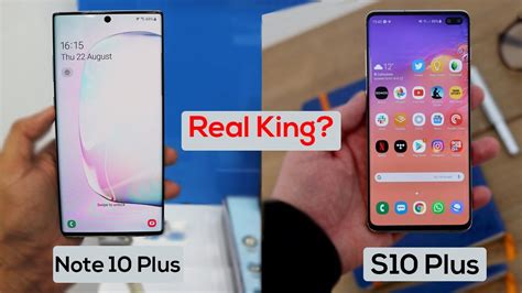 Samsung Galaxy Note 10 Plus Vs S10 Plus Which Is Best Deal Youtube