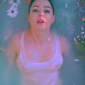 Rose Mcgowan Topless For Posture Magazine Issue Scandal Planet