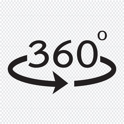 Angle 360 Degrees Icon 643468 Vector Art At Vecteezy