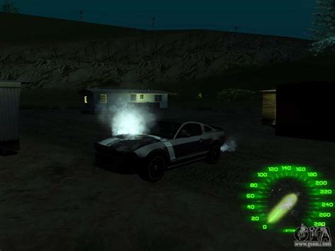 The Speedometer In The Style Of A Neon For Gta San Andreas