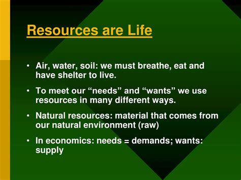 Ppt Types Of Natural Resources Powerpoint Presentation Free Download