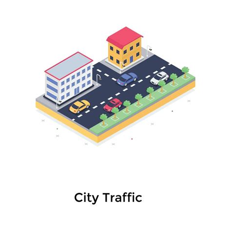 City Traffic Concepts 5134832 Vector Art At Vecteezy