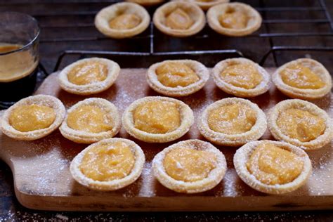 Quince Curd Tarts The Shady Baker