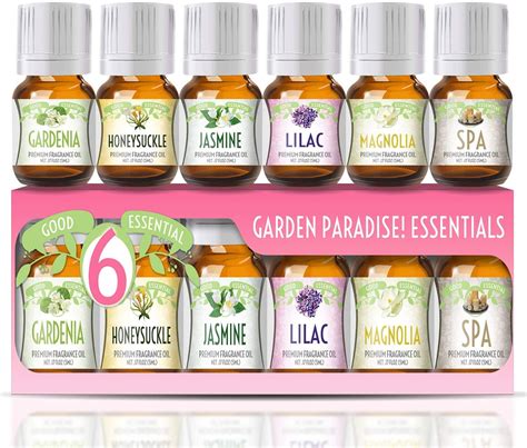 Buy Fragrance Oils Set Of 6 Scented Oils From Good Essential Gardenia