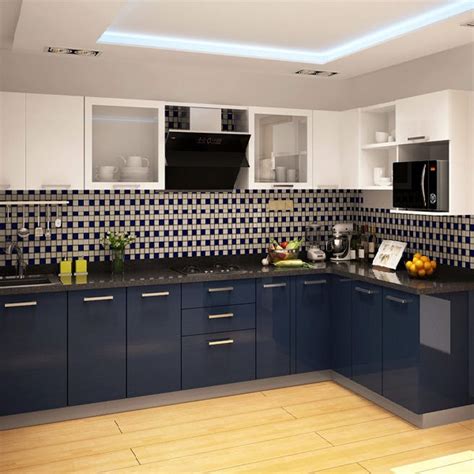 L shaped modular kitchen design : l-shaped-modular-kitchen-designs-photos-kitchen-layouts ...