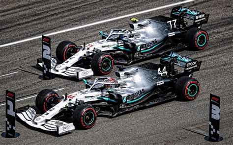 Download Wallpapers Lewis Hamilton Valtteri Bottas Mercedes Amg