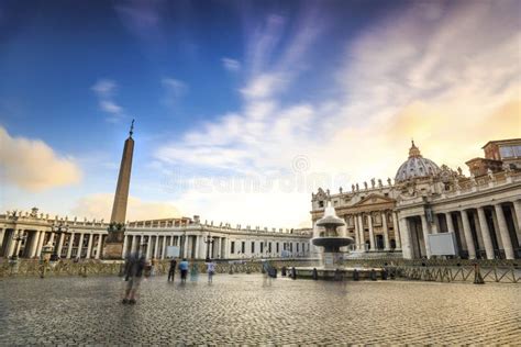 Saint Peters Basilica And Square In Vatican City Editorial Stock Image