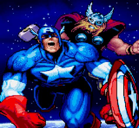 Captain America In The Doom Tube Of Dr Megalomann