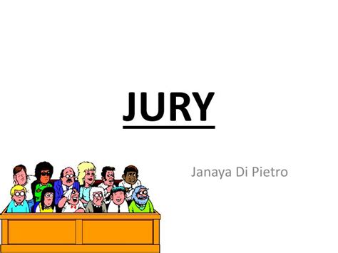 Ppt Jury Powerpoint Presentation Free Download Id