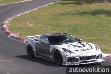 Watch Chevrolet Corvette Zr Does Nurburgring Lap Time Blitz With
