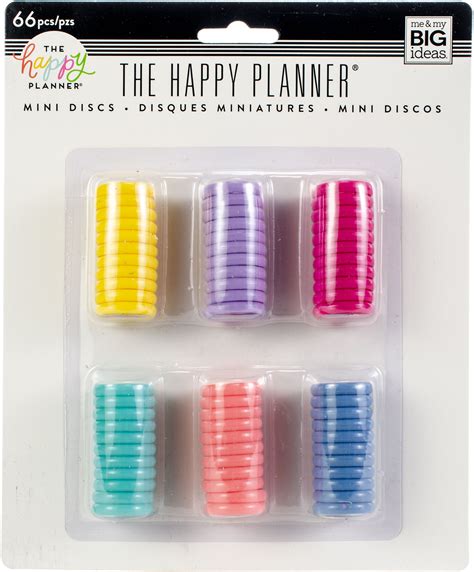 Happy Planner Mini Disc Value Pack 66pkg Multi Color