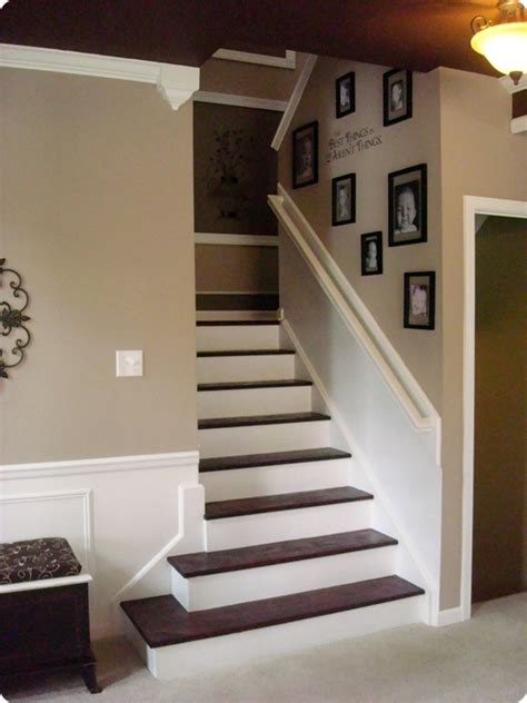 Make sure you clean the stairs well and use a porch or floor paint. >My biggest DIY project: The stairs | استفيد