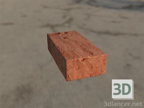 3d Model Brick Brick 52102