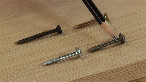 Choosing The Correct Screw Pocket Screw