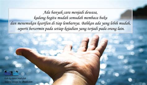 Disuarakan oleh setiap etnik tidak banyak perbezaan, cuma. Perihal Diri: Menurut Kalian, Arti Dewasa Itu Seperti Apa?