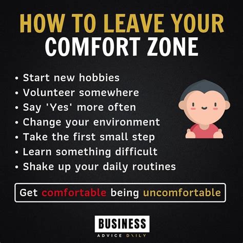 Leaving Your Comfort Zone Is One Of The Biggest Moves You Can Make In