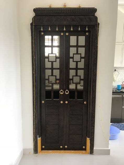 48 Trendy Pooja Room Door With Bells Pooja Door Design Room Door Design