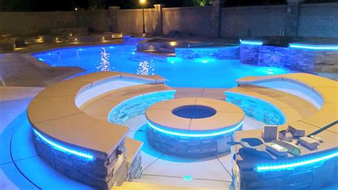 Perfect Private Oasis Featured Pool Bakersfield Pool Builder