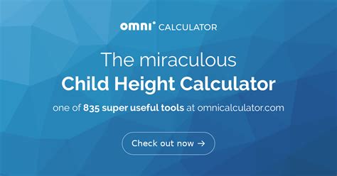 Child Height Predictor - How Tall Will I Be? - Omni Calculator