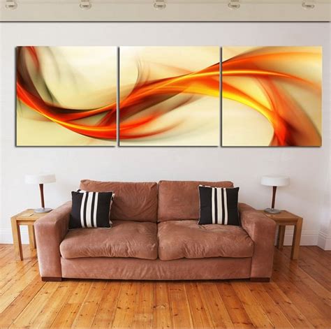 3 Piece Canvas Wall Art Modern Abstract Canvas Paintings Dinning Room