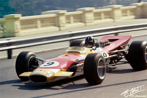 50 Years Ago In The Monaco Grand Prix Of 1968 Team Lotus Fit Wings
