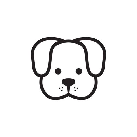 4500 Drawing Of A Dog Head Outline Stock Illustrations Royalty Free