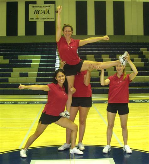 Cheerleading Info Center Stunts Thigh Stand Variations Beginner