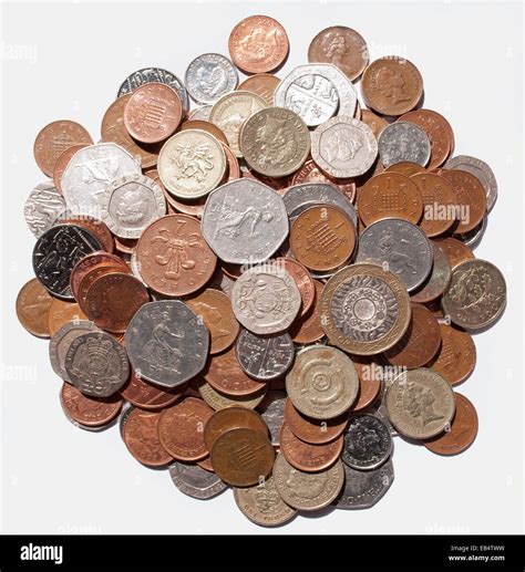 Pile 20p Coins Uk Currency Hi Res Stock Photography And Images Alamy