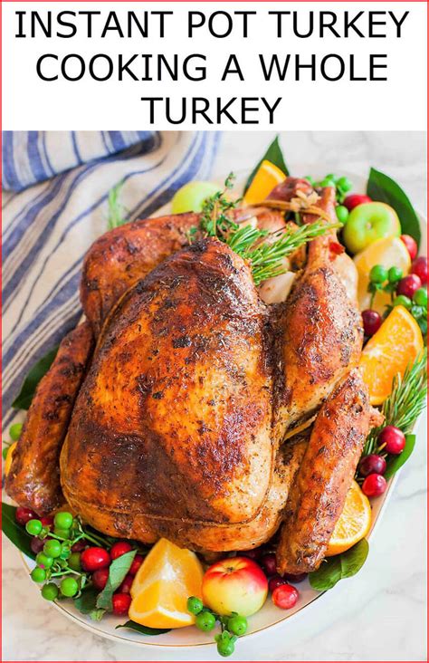 Ingredients go in (perhaps at different times) and out comes a finished. Instant Pot Recipes Turkey | Instant Pot Recipes - Most ...