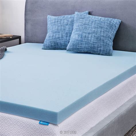 This memory foam mattress topper from langria is an excellent and inexpensive choice for adding firmness and back support to a soft mattress. LUCID 3-inch Gel Memory Foam Mattress Topper - Queen